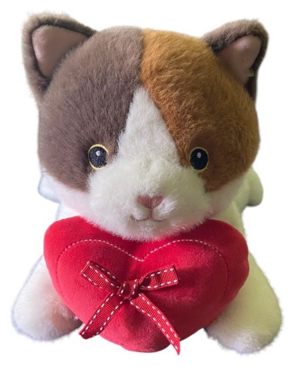 Hobby Lobby Calico Cat Stuffed Animal Plush Toy 12” Weighted Heavy Retired Rare